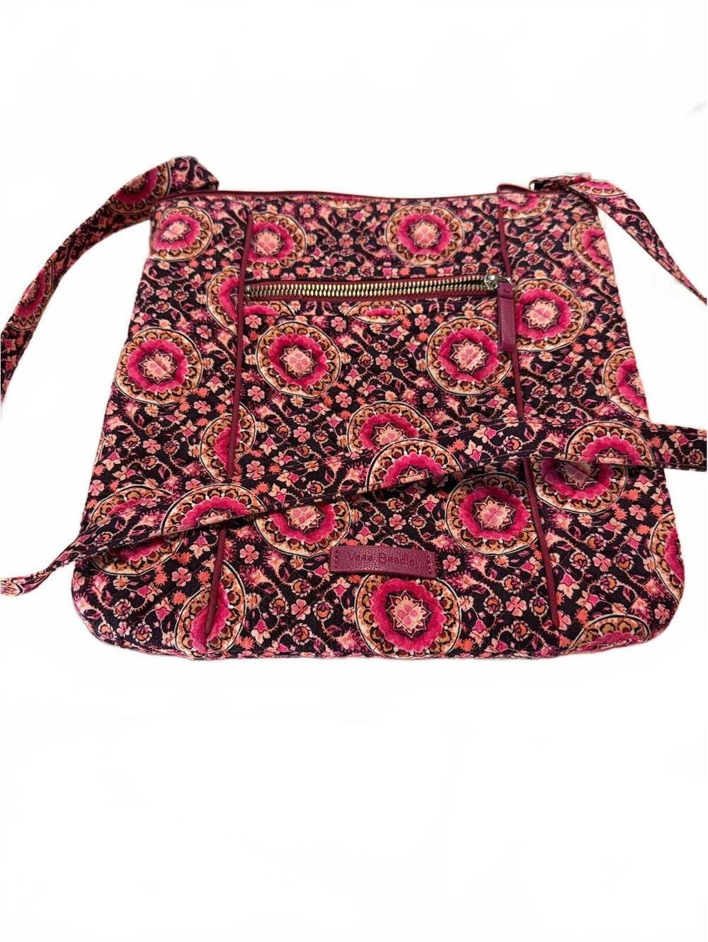 Vera Bradley Triple Zip Hipster Crossbody Bag